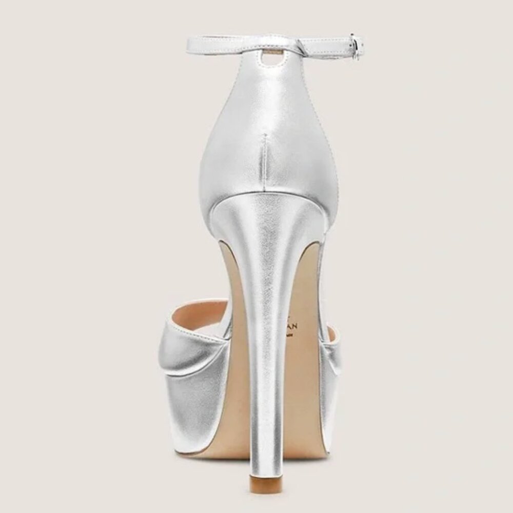 Stuart Weitzman Discoplatform Heels Size 9 - image 2